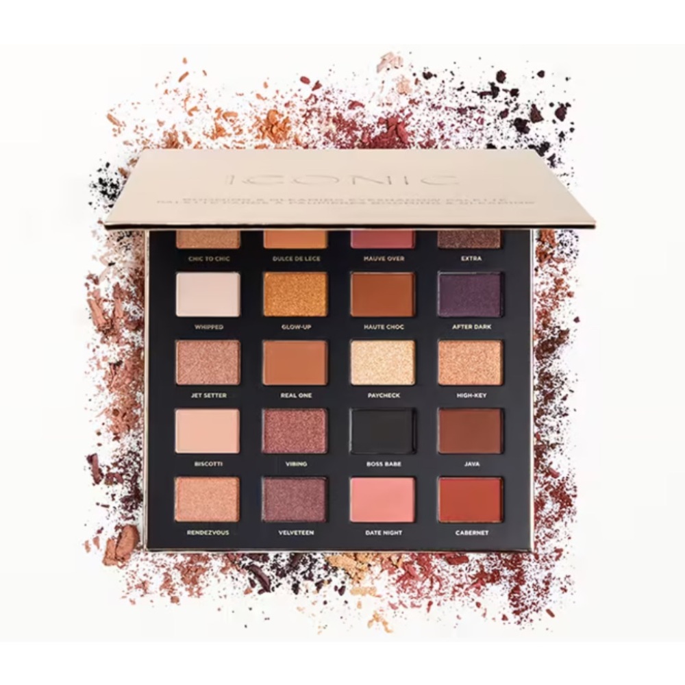 NEW- Iconic London Booming & Gleaming Eyeshadow Palette